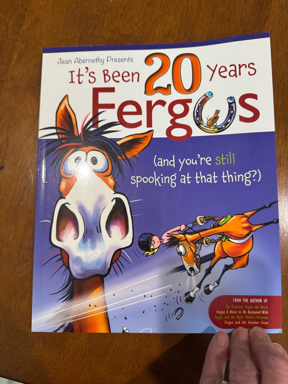 Fergus 20 Years Illustrated Reptile Book - Purple Cover